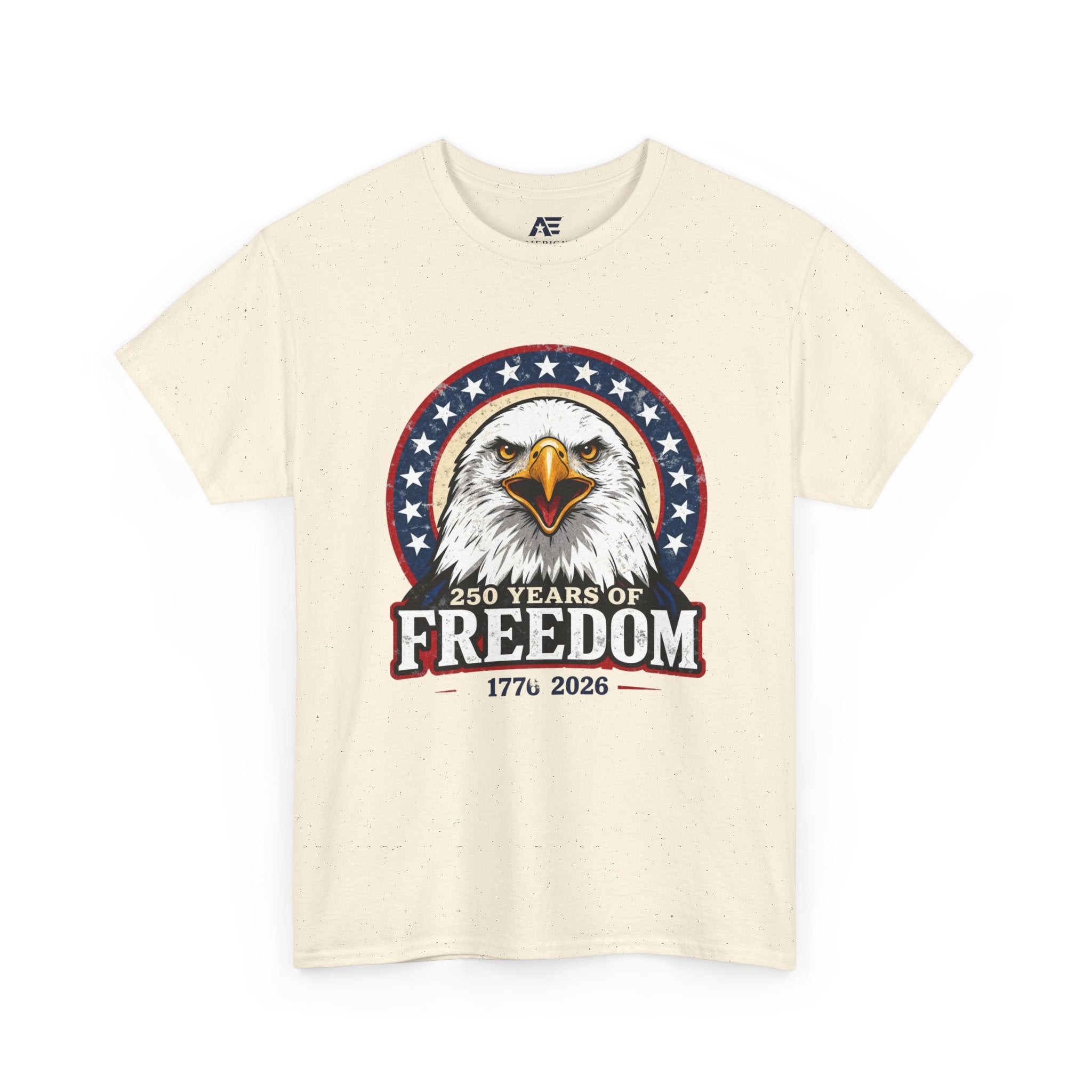 Freedom Eagle T-Shirt — Patriotic Bald Eagle Tee