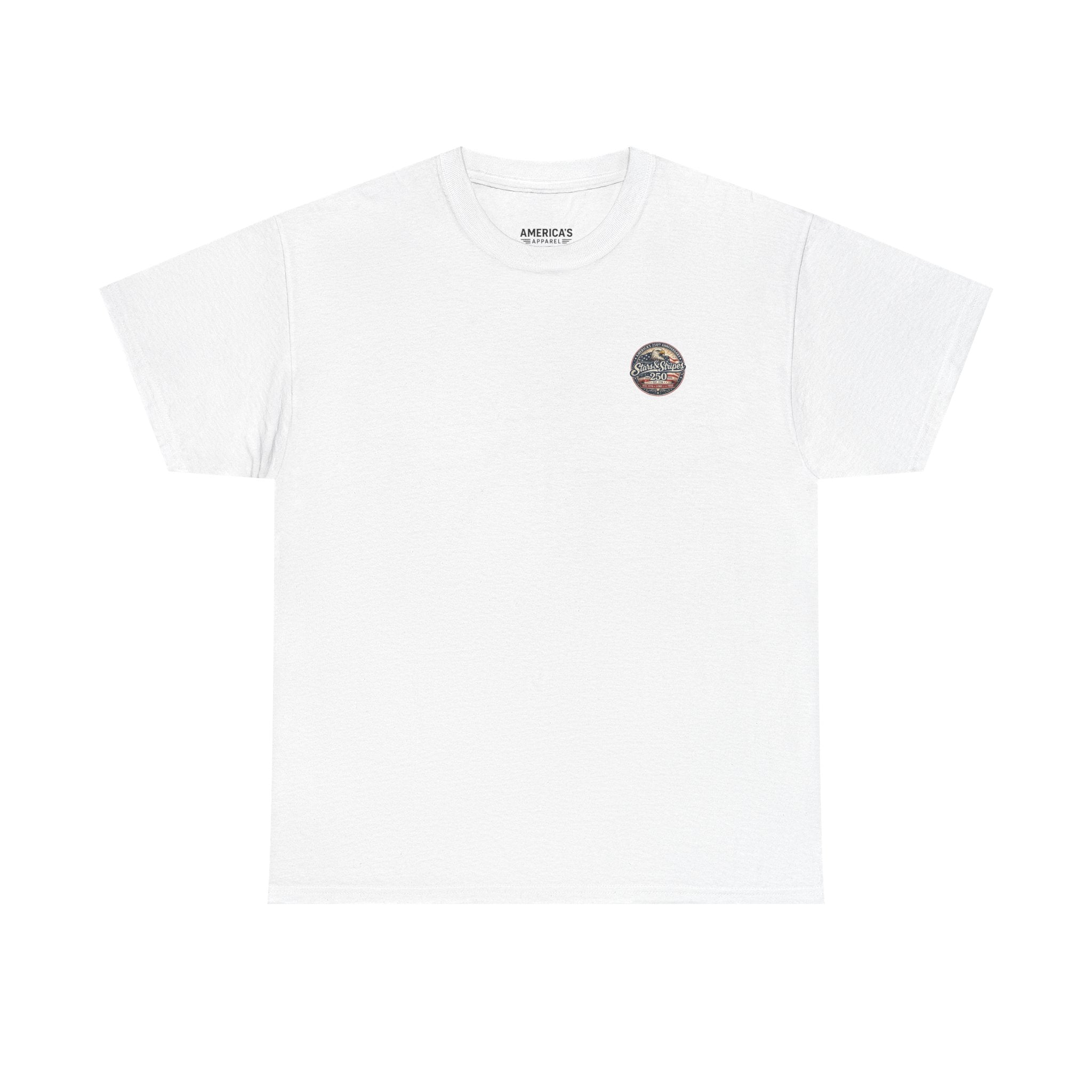 Stars & Stripes T-Shirt — American Flag Graphic Tee Printify