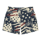 Freedom Camo Swim Trunks — Patriotic Camo Swimwear Printify