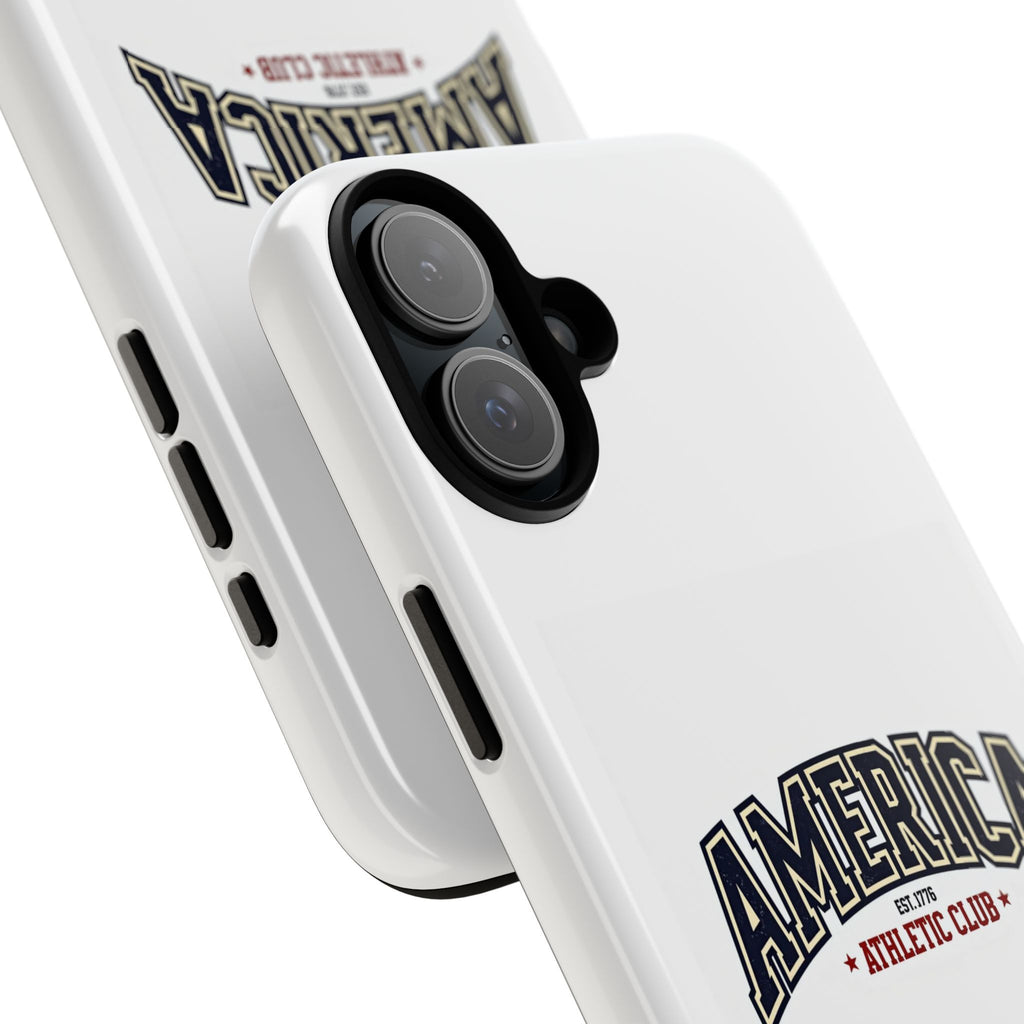 America Athletic Club Phone Case – Vintage Patriotic Americana Case Printify