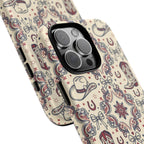 Americana Cowgirl Coquette Phone Case Printify