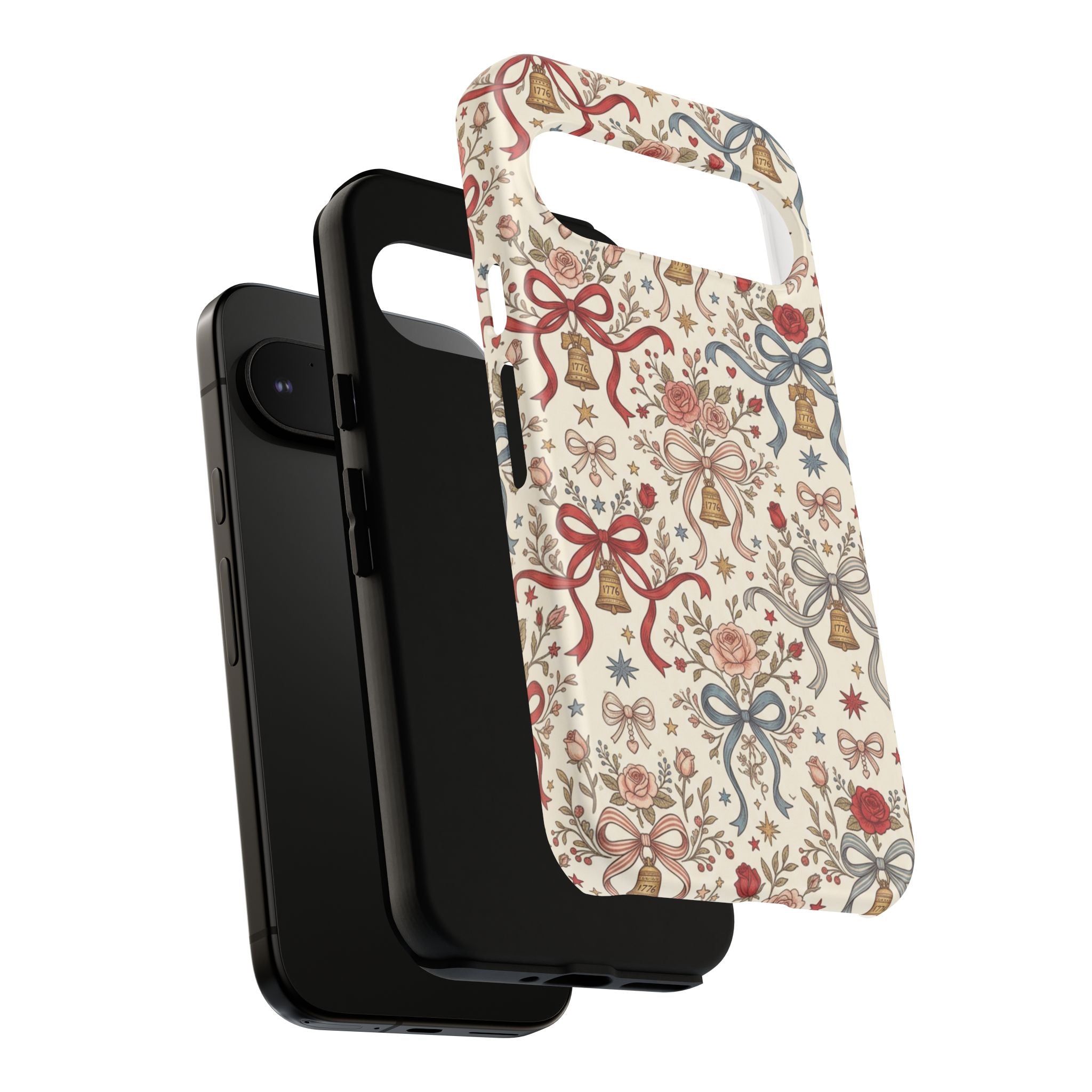 1776 Coquette Liberty Bells Phone Case Printify