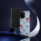 Patriotic Coquette Bows & Fireworks Phone Case Printify