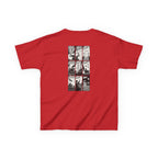 America Comic Book History Kids Tee Printify
