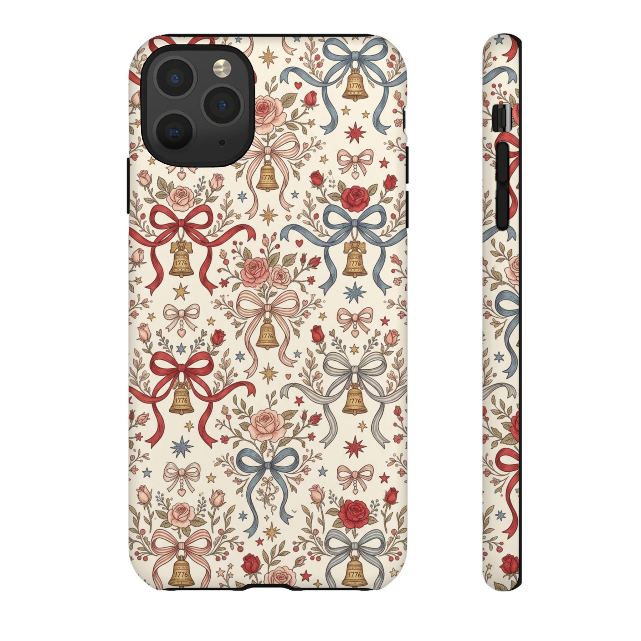 1776 Coquette Liberty Bells Phone Case Printify