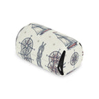 Coastal Nautical Sailboat Can Cooler Printify