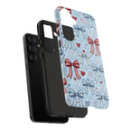 Patriotic Coquette Bows & Fireworks Phone Case Printify