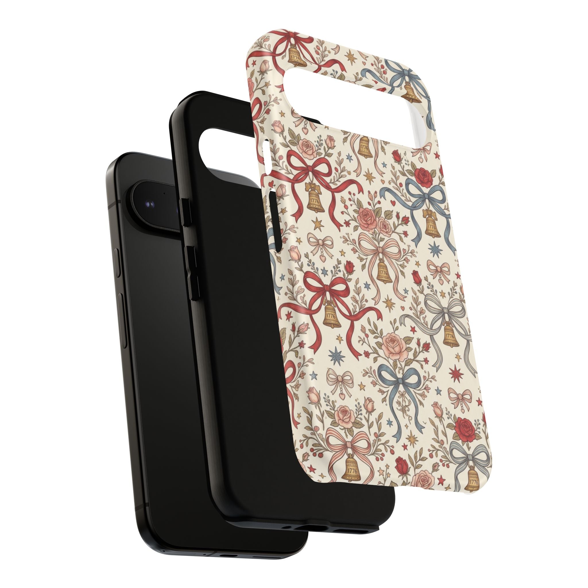 1776 Coquette Liberty Bells Phone Case Printify