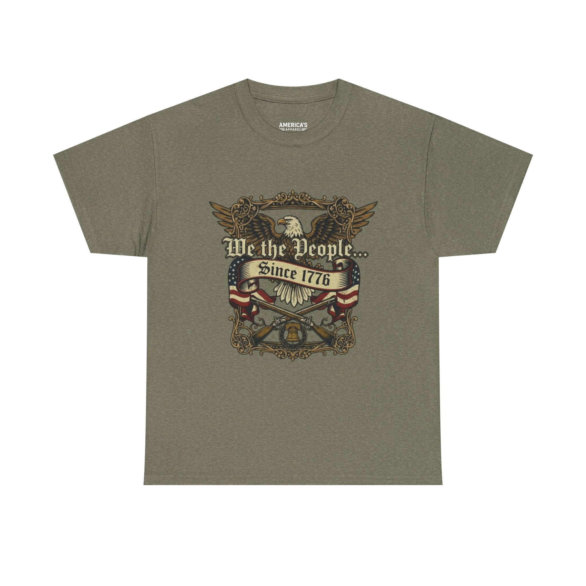 We The People Since 1776 Patriotic T-Shirt – American Freedom Rider Tee Printify