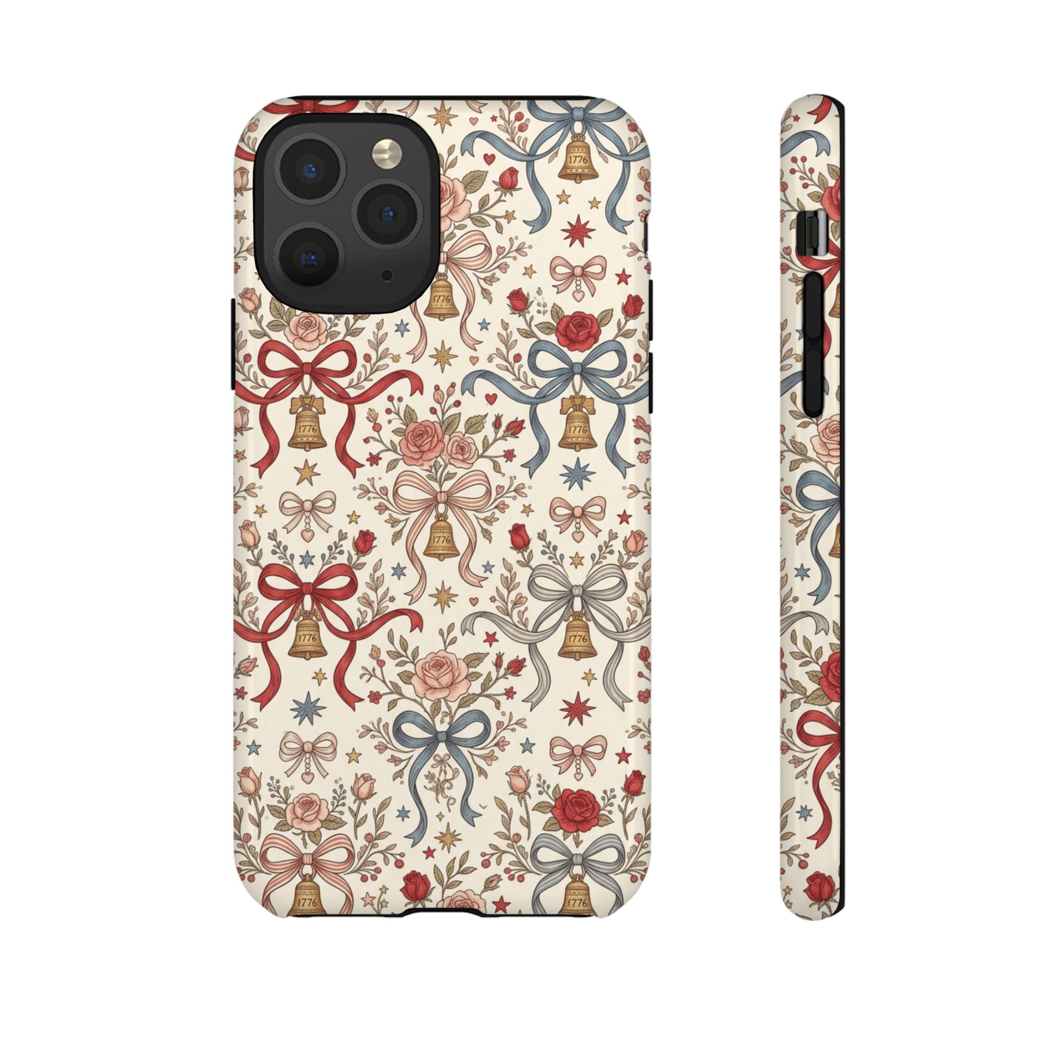 1776 Coquette Liberty Bells Phone Case Printify