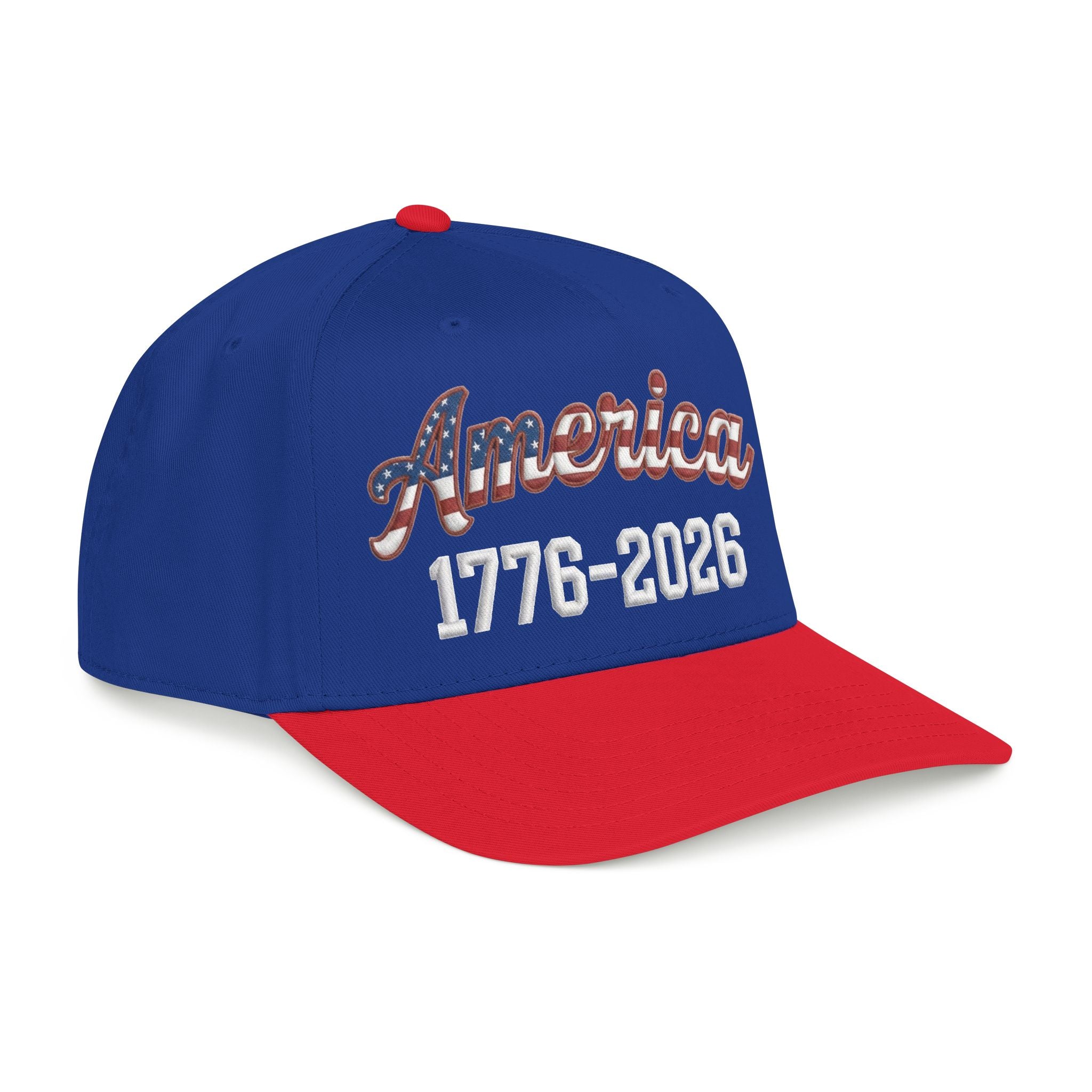 "America 1776–2026" Patriotic Baseball Cap – American Heritage Snapback Hat