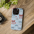 Patriotic Coquette Bows & Fireworks Phone Case Printify