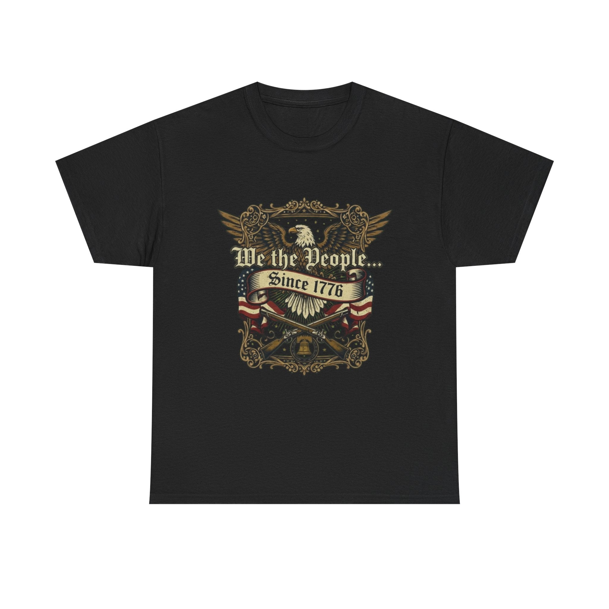 We The People Since 1776 Patriotic T-Shirt – American Freedom Rider Tee