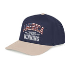 America Loves Winning Patriotic Hat – American Flag Cap
