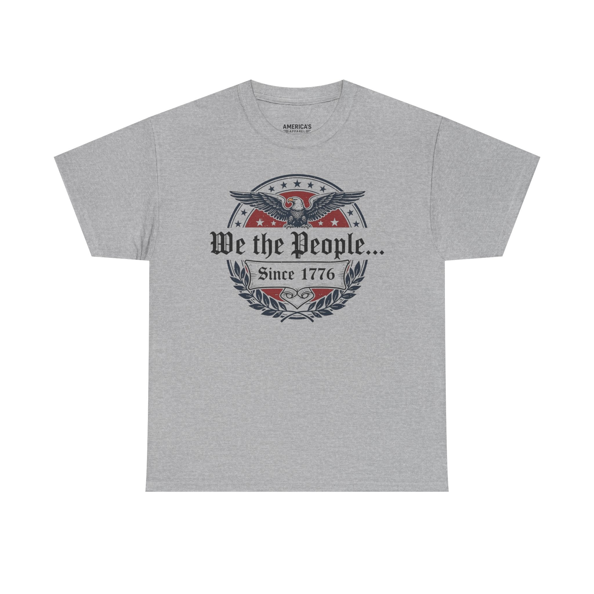 We The People Since 1776 Patriotic T-Shirt – American Heritage Insignia Tee Printify
