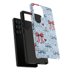 Patriotic Coquette Bows & Fireworks Phone Case Printify