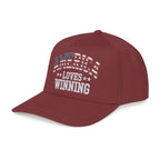 America Loves Winning Patriotic Hat – American Flag Cap
