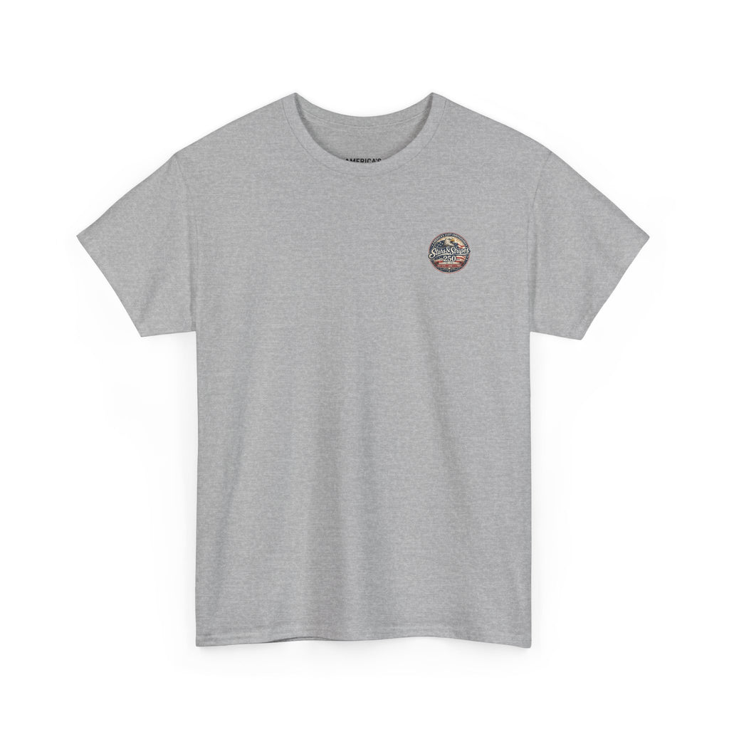 Stars & Stripes T-Shirt — American Flag Graphic Tee Printify
