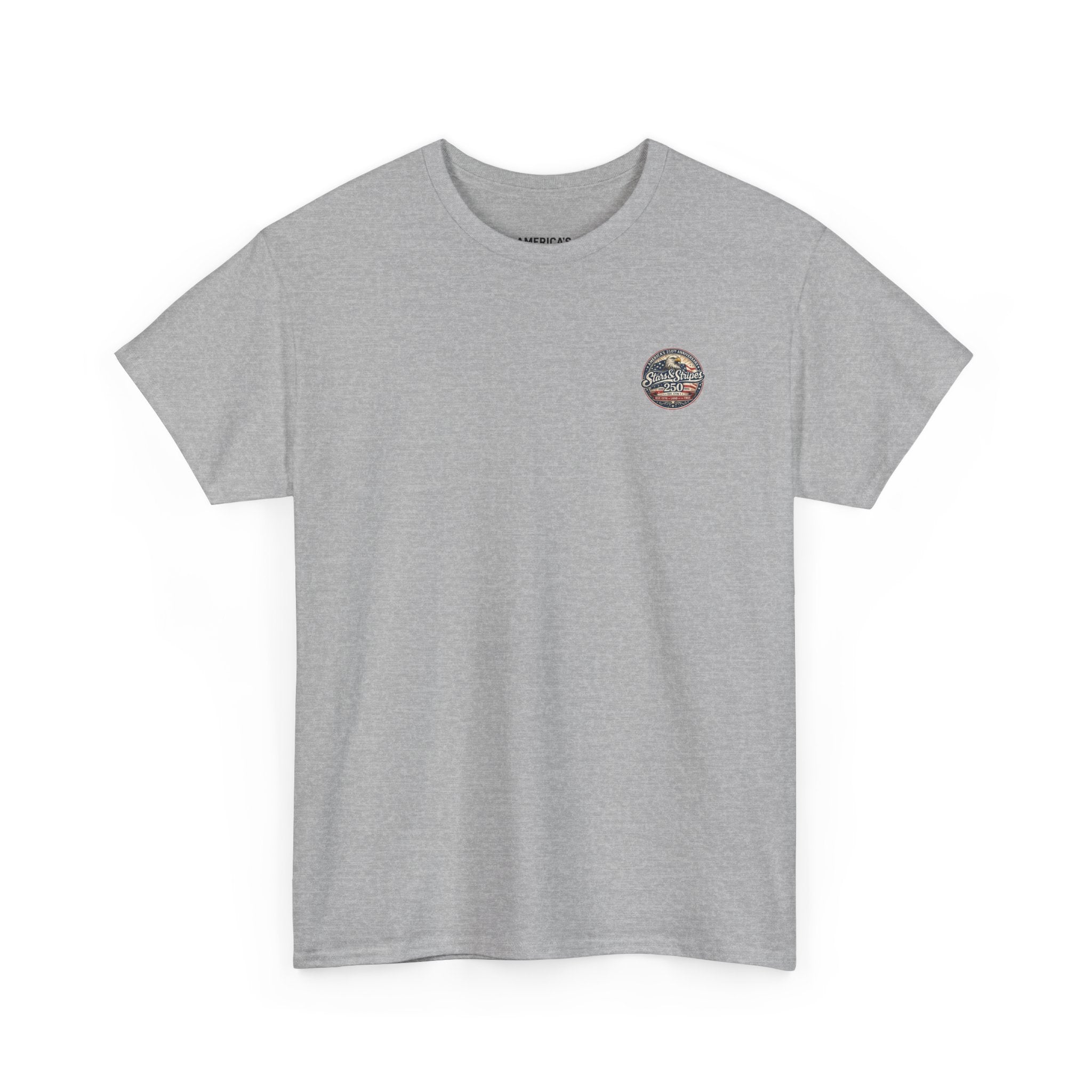 Stars & Stripes T-Shirt — American Flag Graphic Tee Printify