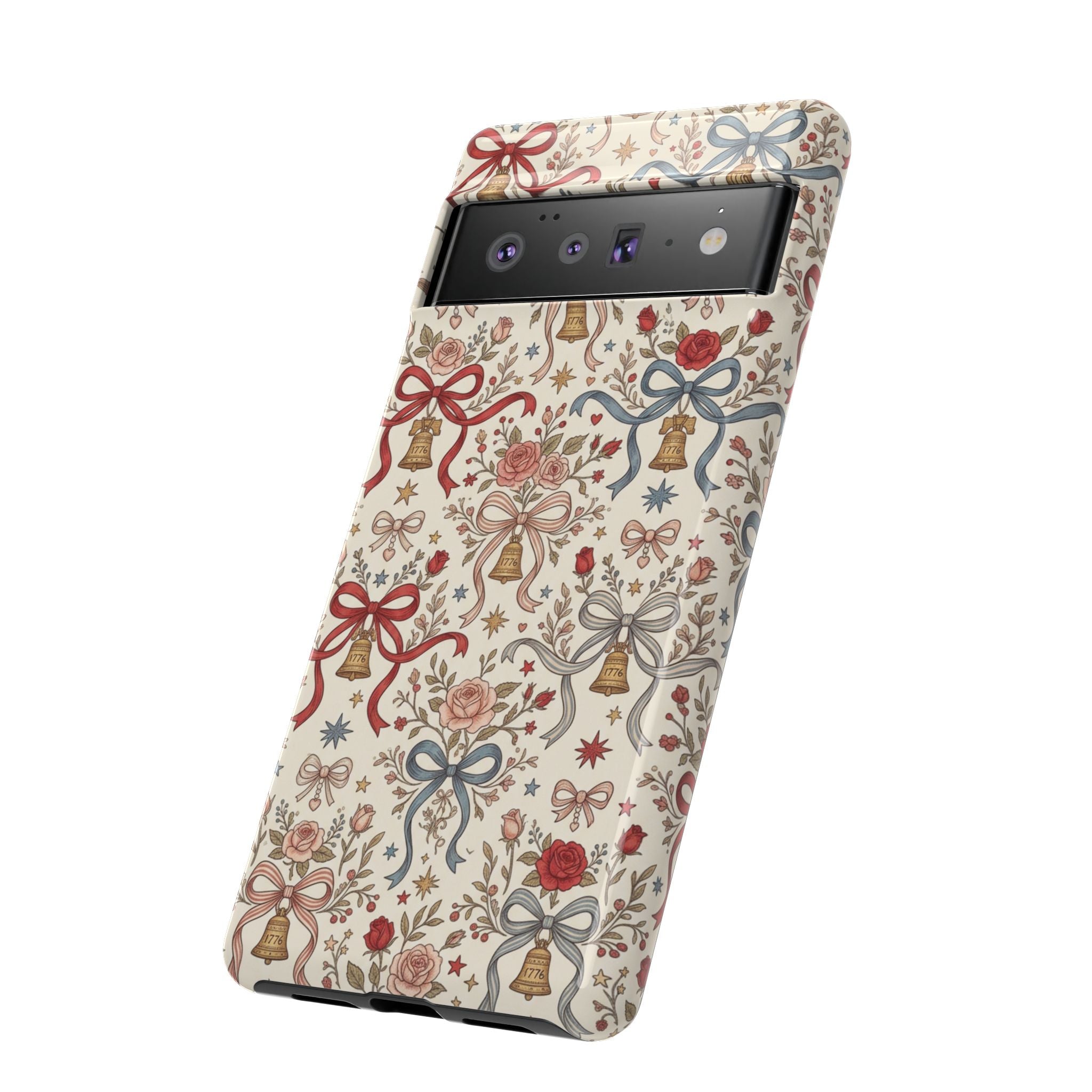 1776 Coquette Liberty Bells Phone Case Printify