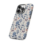 Coastal Americana Hydrangea Phone Case Printify