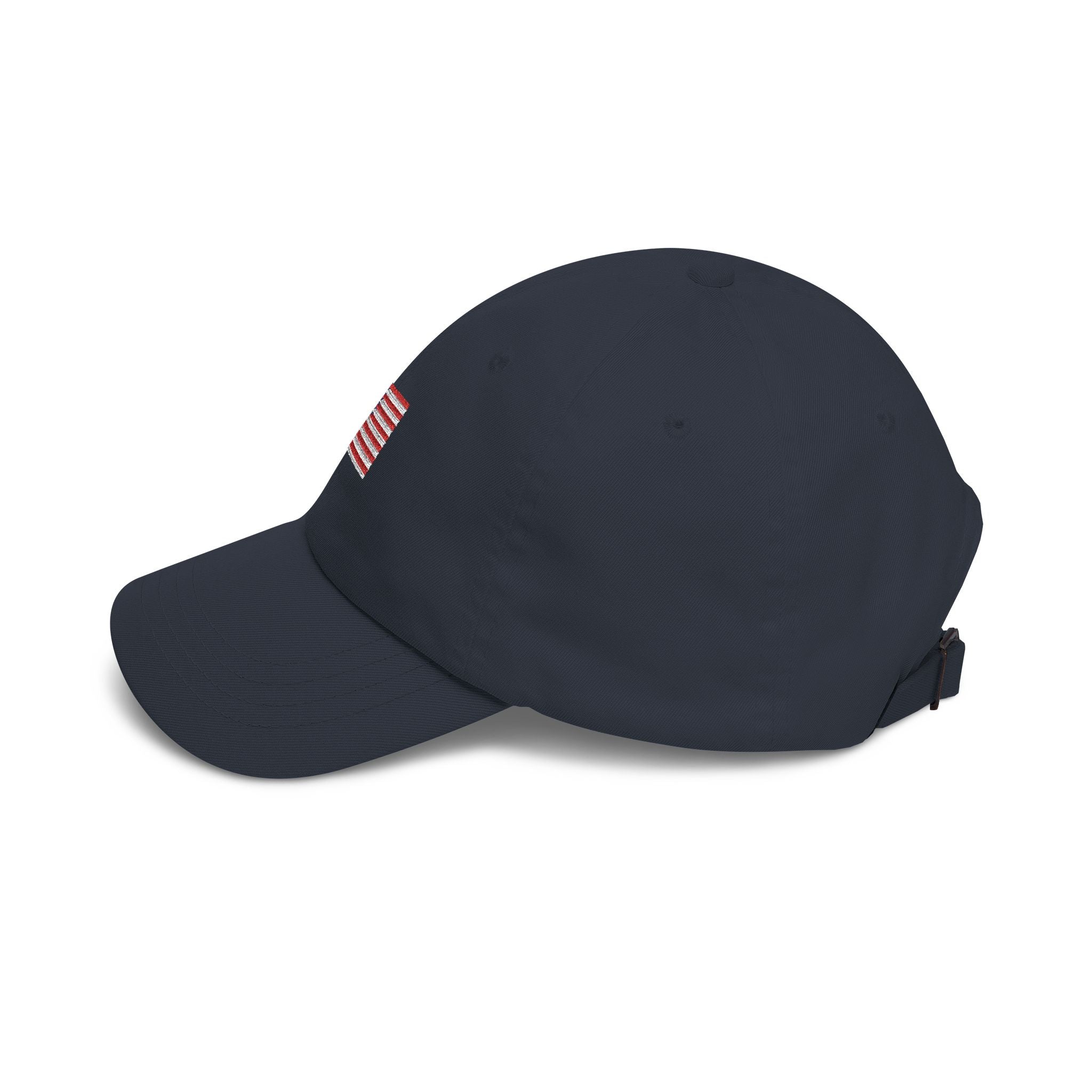 Embroidered American Flag Dad Cap — Classic Patriotic Baseball Hat Printify