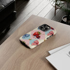 Americana Coquette Cherry Picnic Phone Case Printify