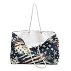 Vintage Americana Eagle Weekender Tote Printify