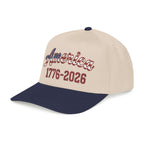 "America 1776–2026" Patriotic Baseball Cap – American Heritage Snapback Hat