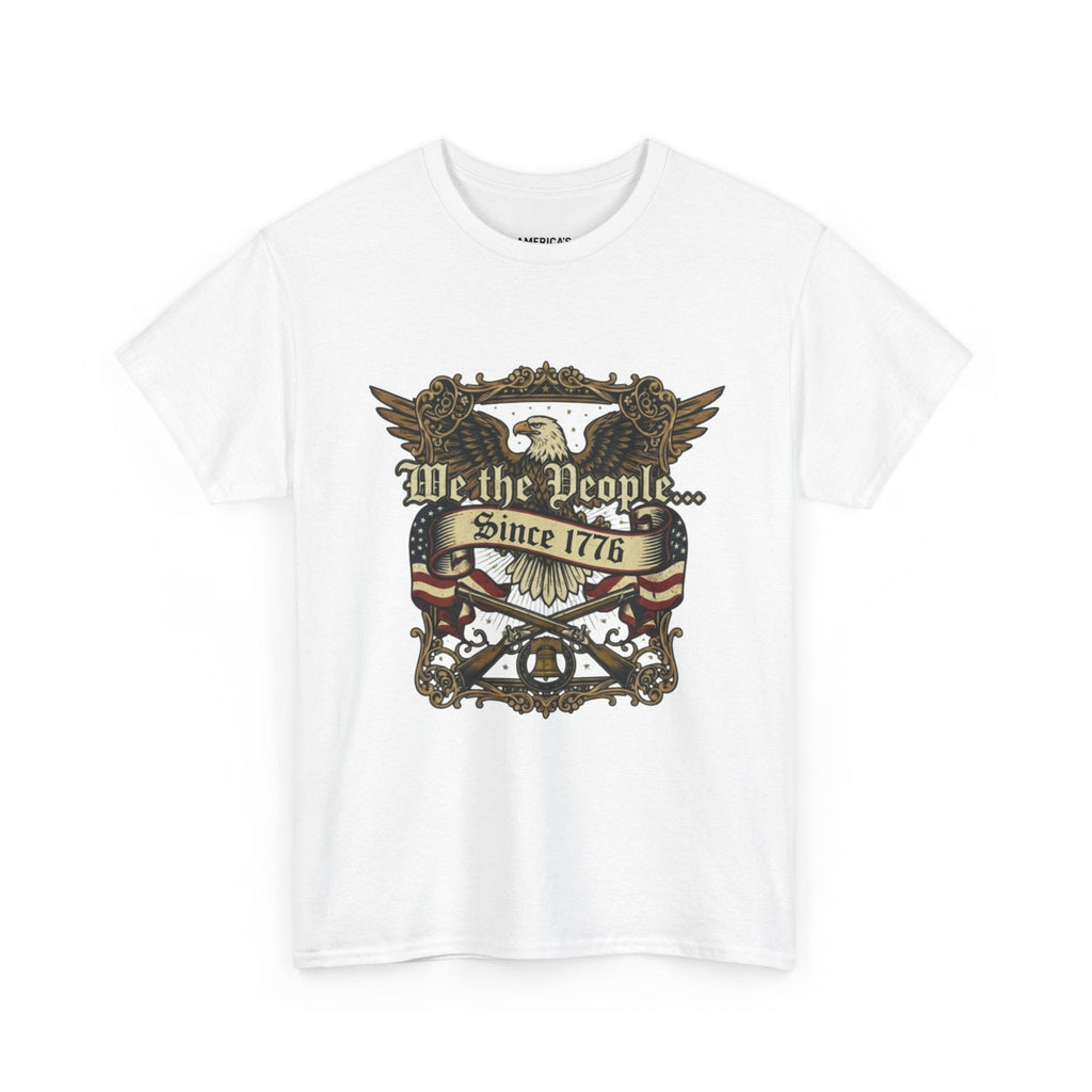 We The People Since 1776 Patriotic T-Shirt – American Freedom Rider Tee Printify