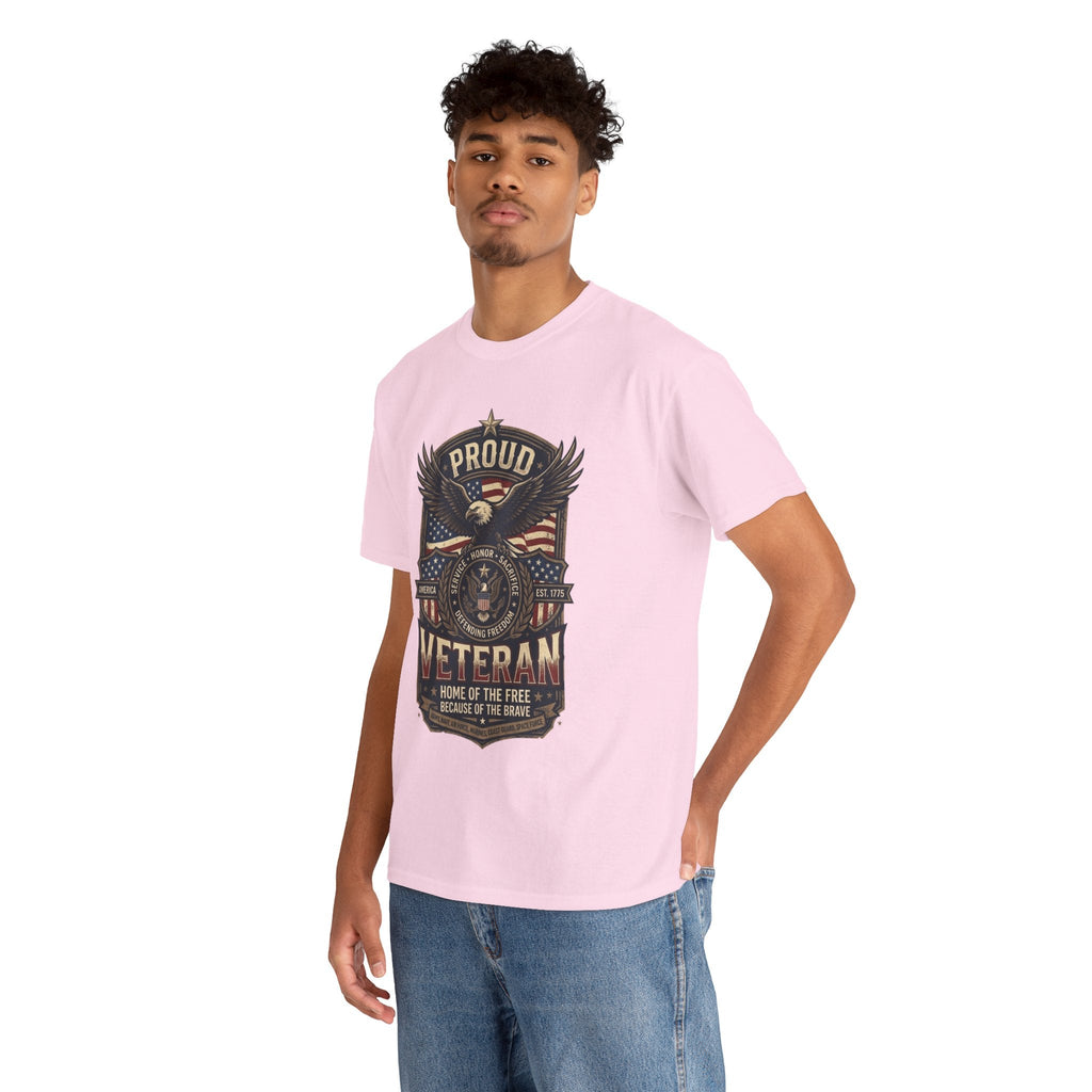 Proud Veteran T-Shirt Printify