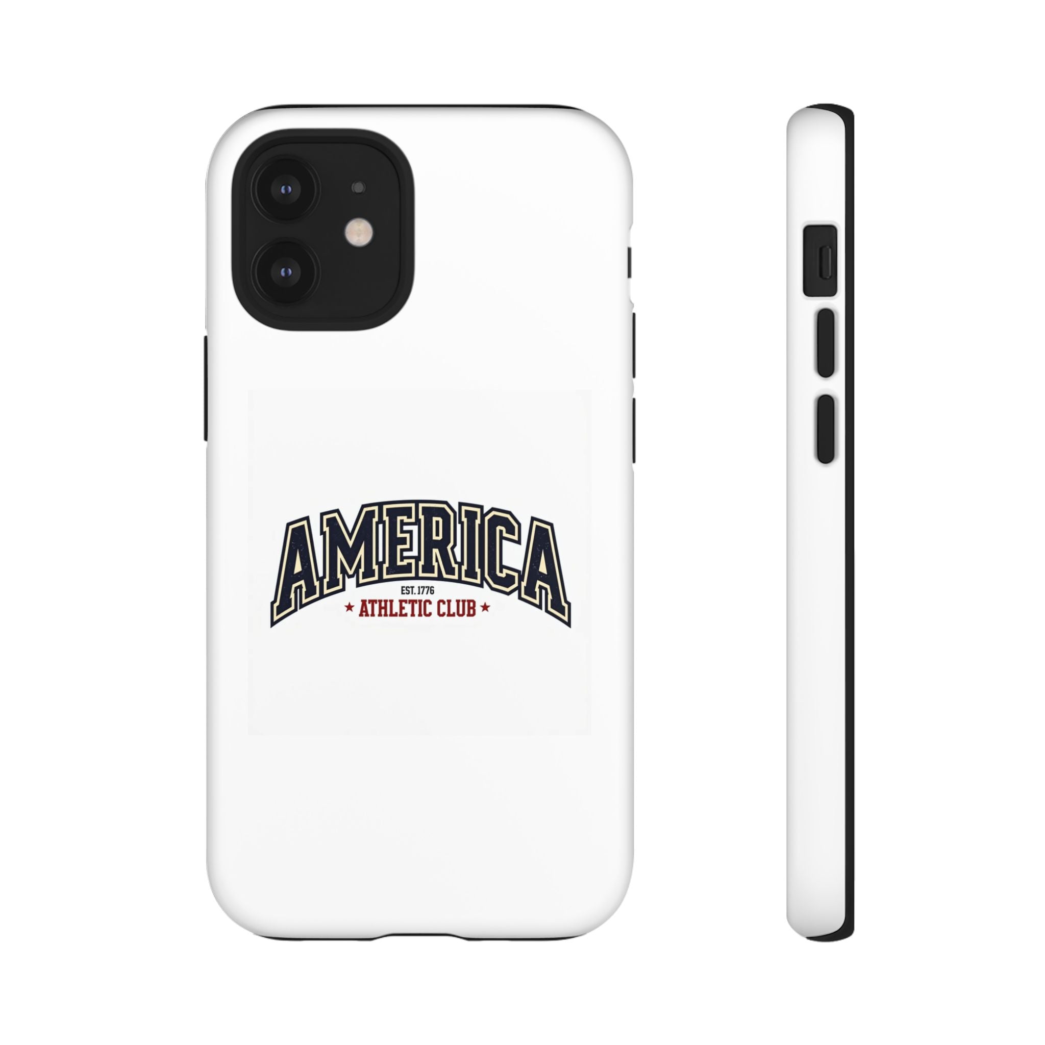 America Athletic Club Phone Case – Vintage Patriotic Americana Case Printify