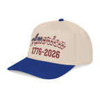 "America 1776–2026" Patriotic Baseball Cap – American Heritage Snapback Hat