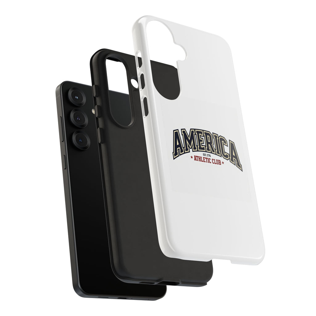 America Athletic Club Phone Case – Vintage Patriotic Americana Case Printify