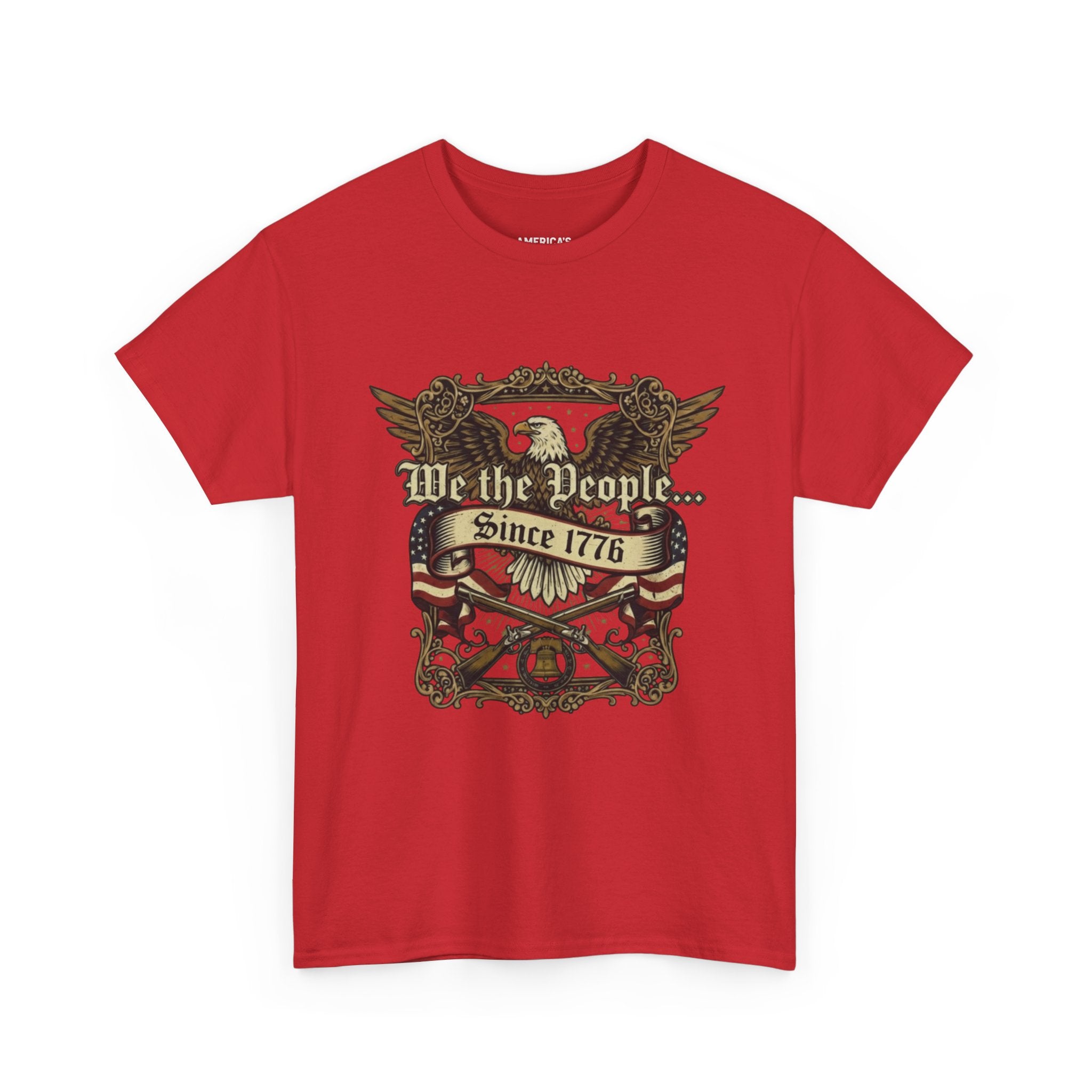 We The People Since 1776 Patriotic T-Shirt – American Freedom Rider Tee Printify
