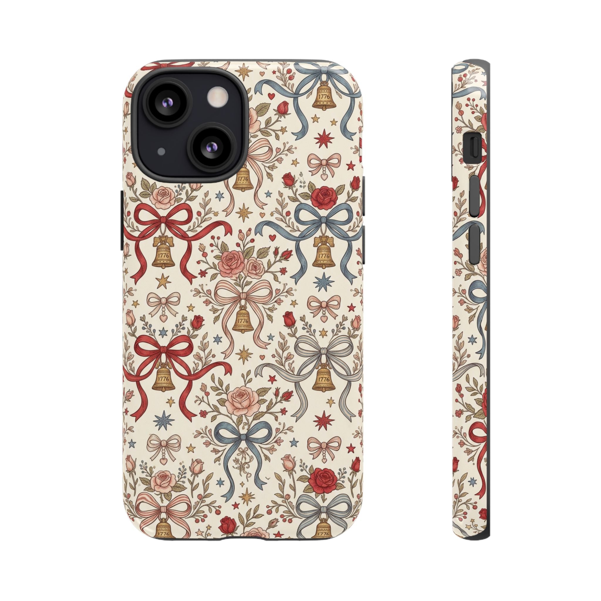 1776 Coquette Liberty Bells Phone Case Printify
