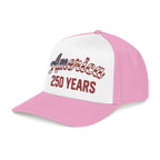 America 250 YEARS Patriotic Baseball Cap – USA 250 Snapback Hat FIXED