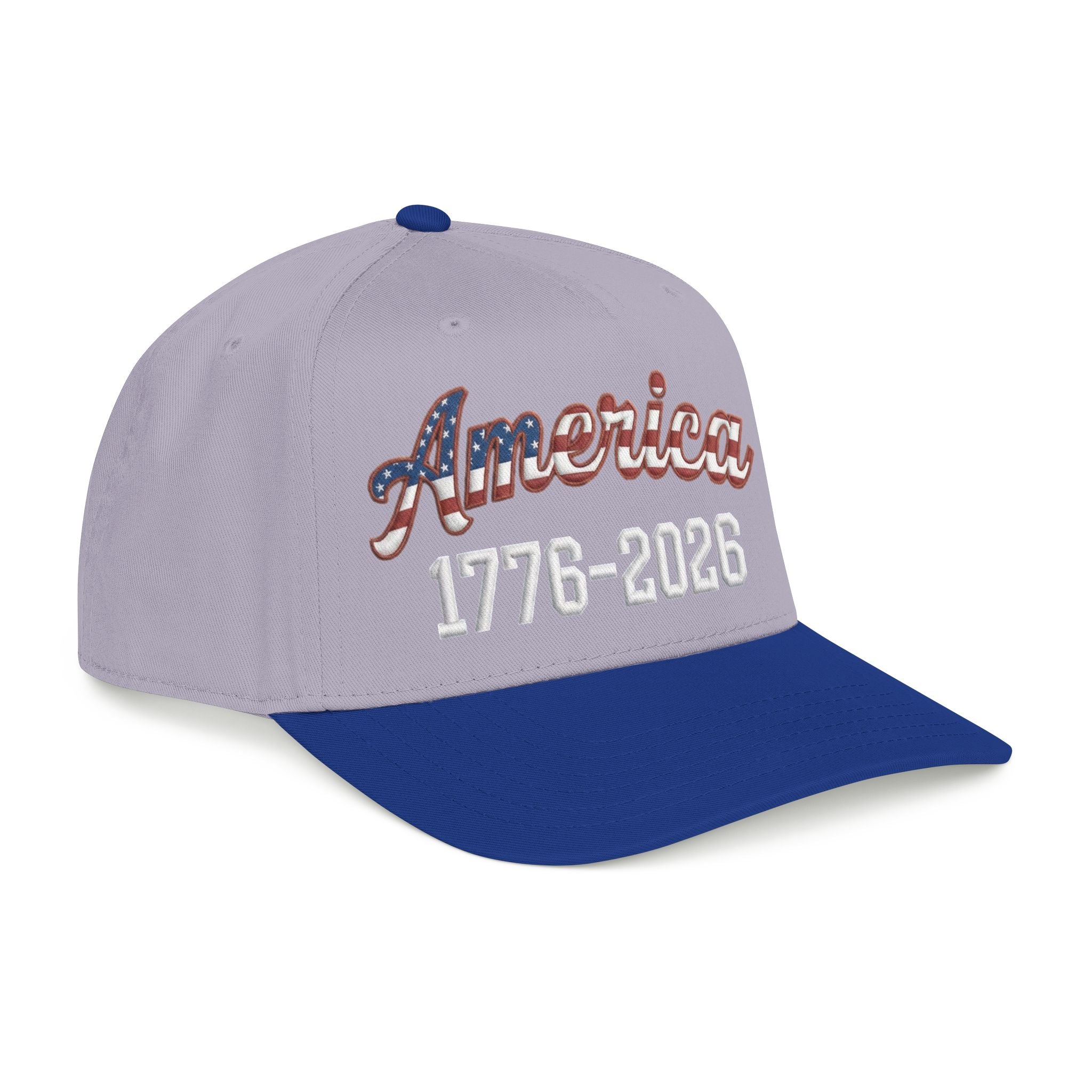 "America 1776–2026" Patriotic Baseball Cap – American Heritage Snapback Hat
