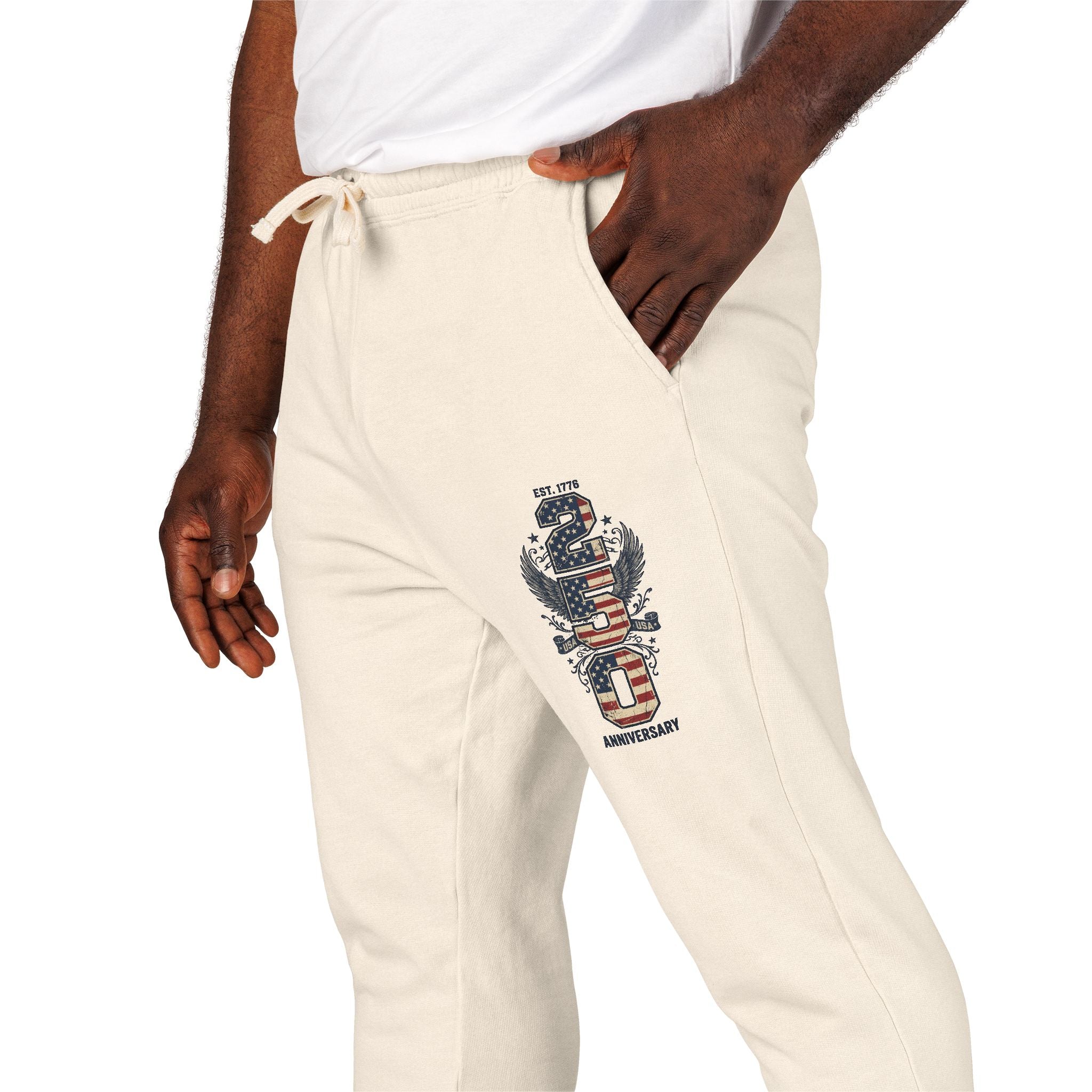 250th Anniversary Sweatpants — Commemorative Fleece Pants Printify