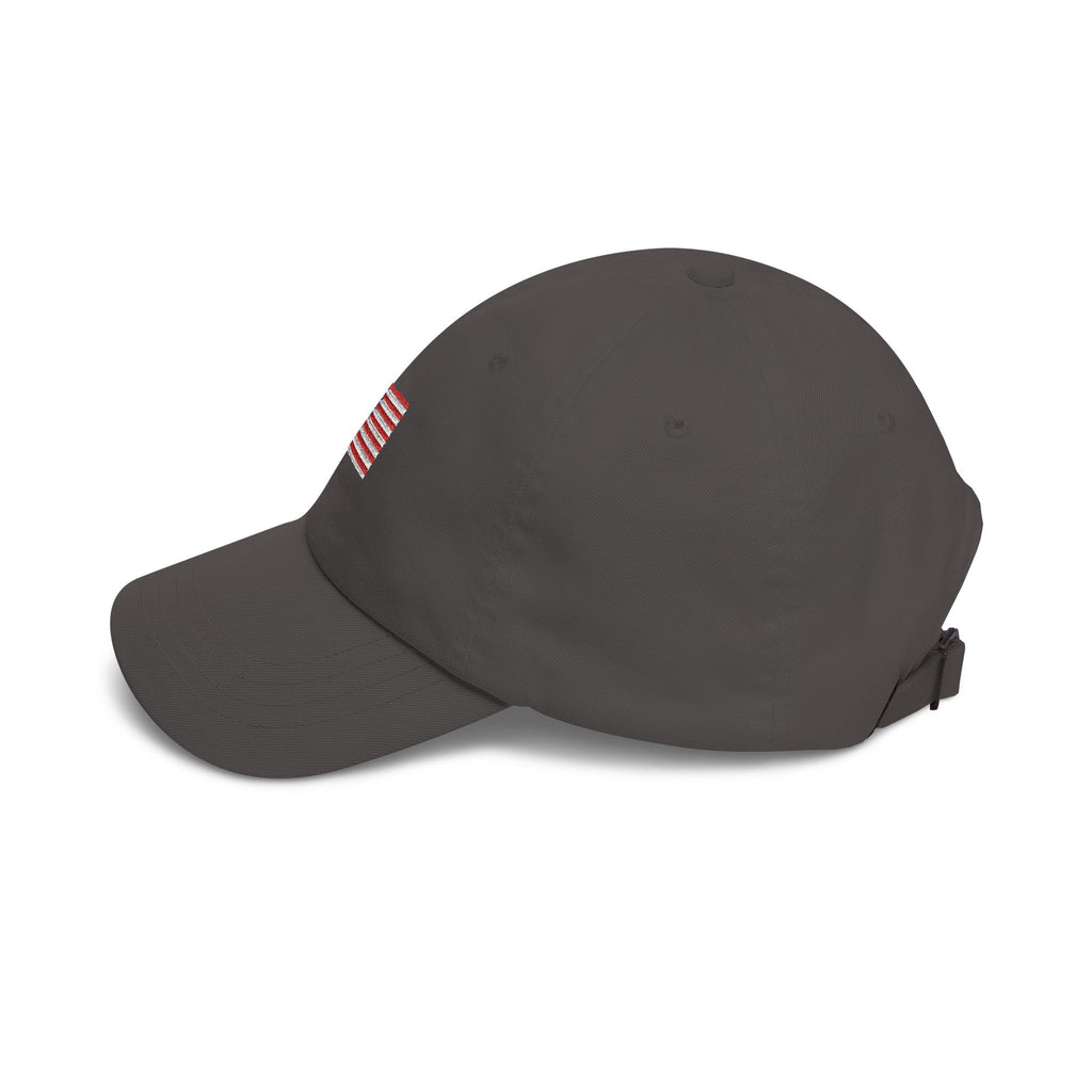 Embroidered American Flag Dad Cap — Classic Patriotic Baseball Hat Printify