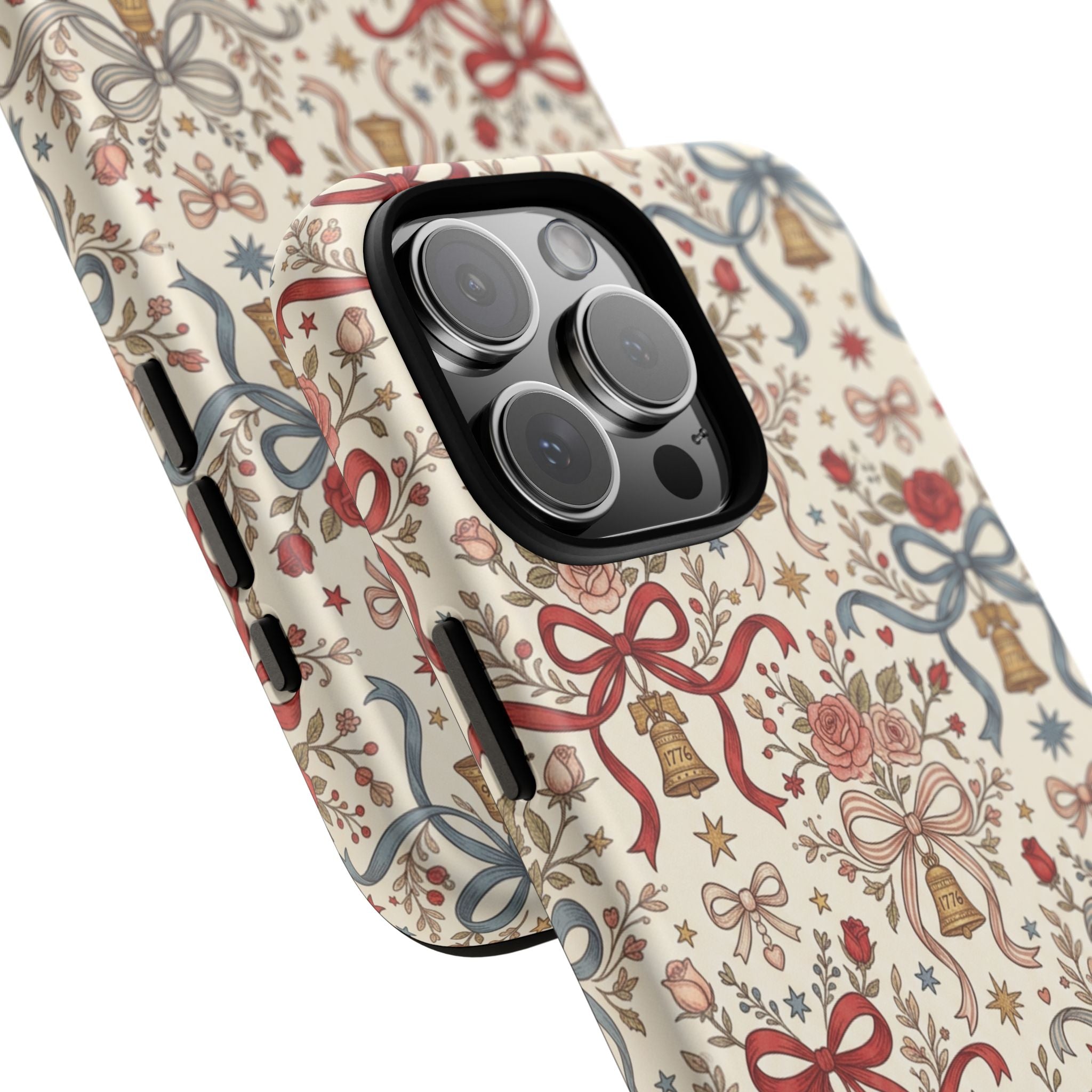 1776 Coquette Liberty Bells Phone Case Printify