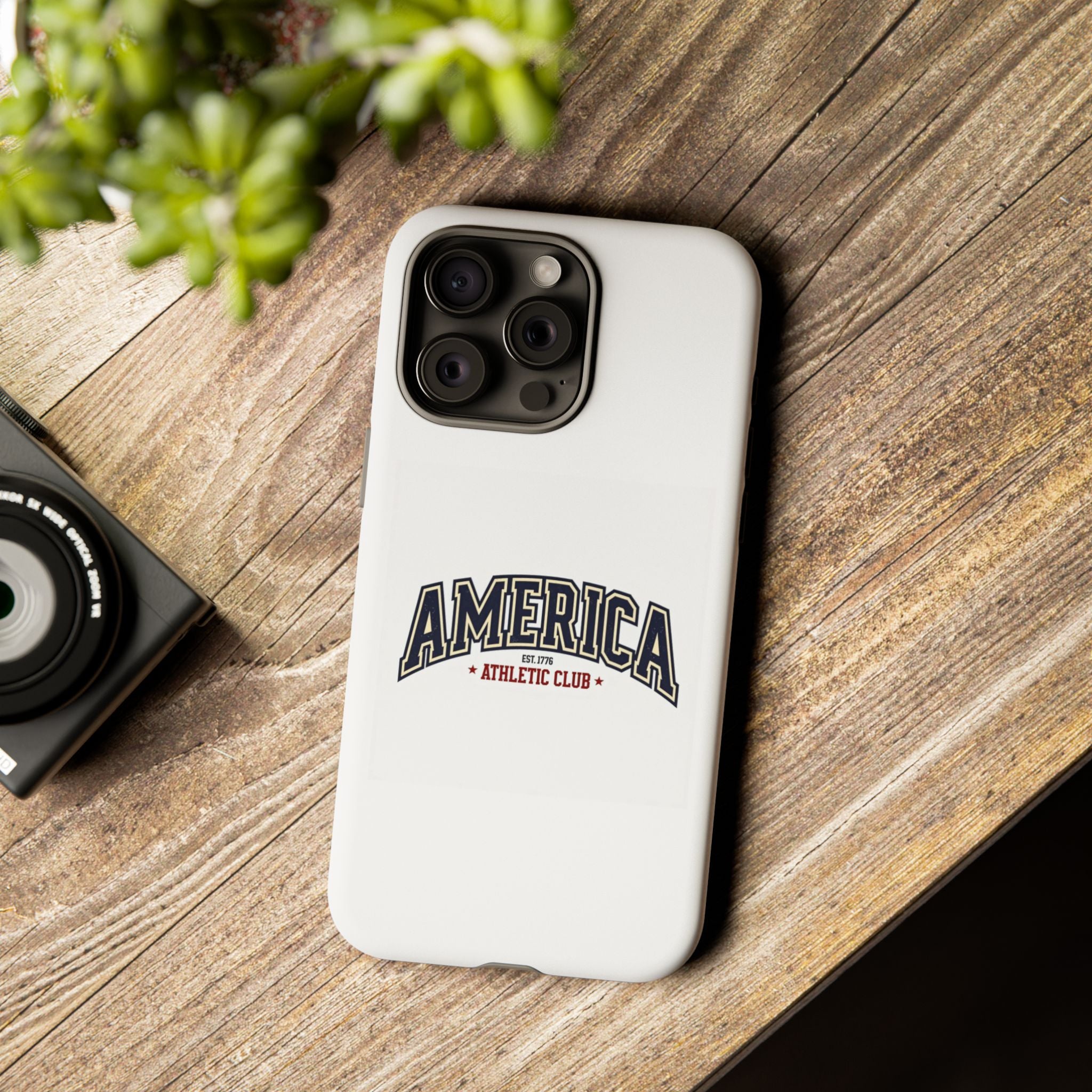 America Athletic Club Phone Case – Vintage Patriotic Americana Case Printify