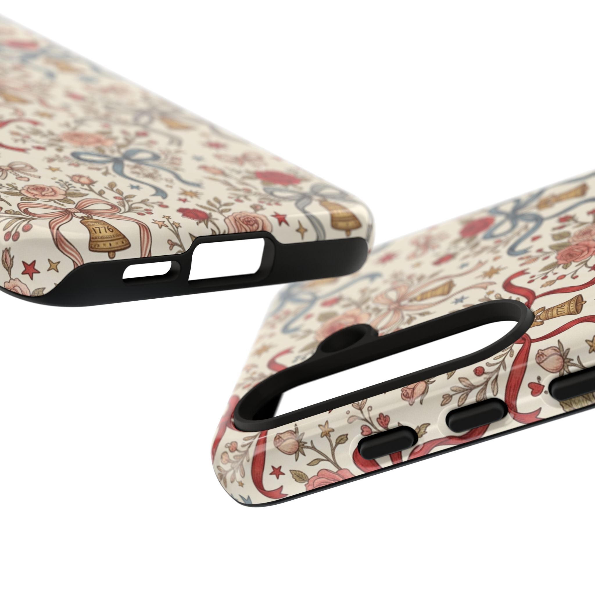 1776 Coquette Liberty Bells Phone Case Printify