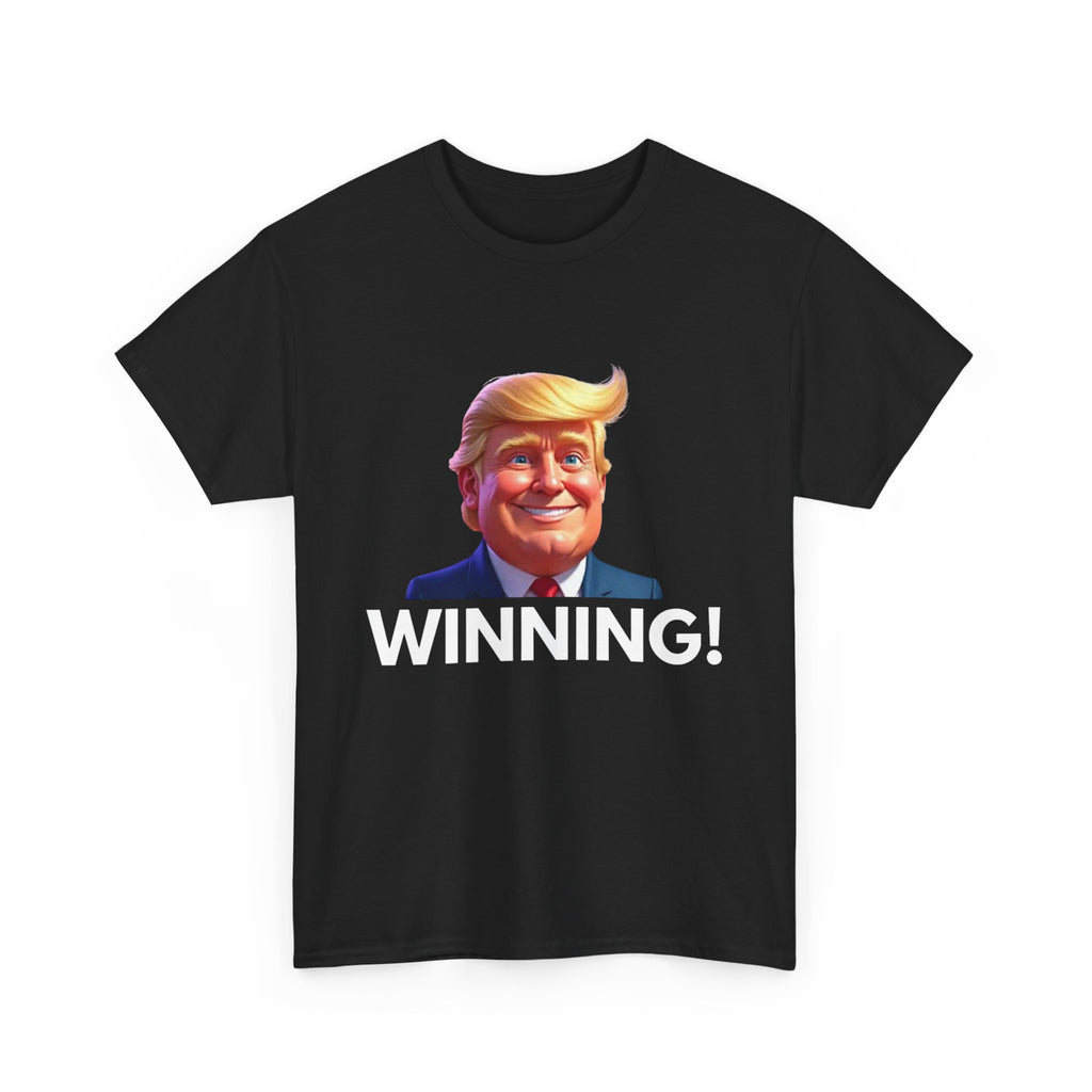 “WINNING!” Patriotic Unisex Cotton T-Shirt – Gildan 5000 Heavy Tee