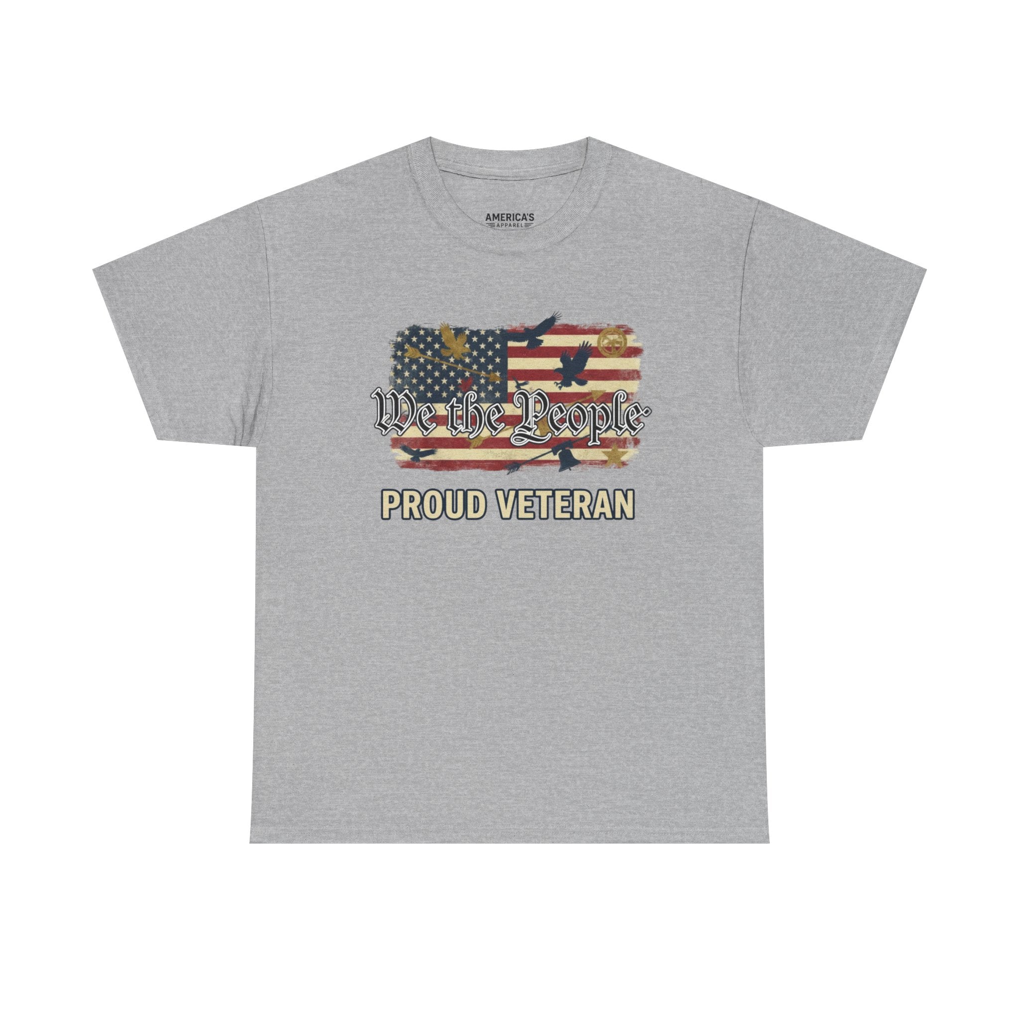 We The People Veterans Edition Patriotic T-Shirt – Style 2 Printify