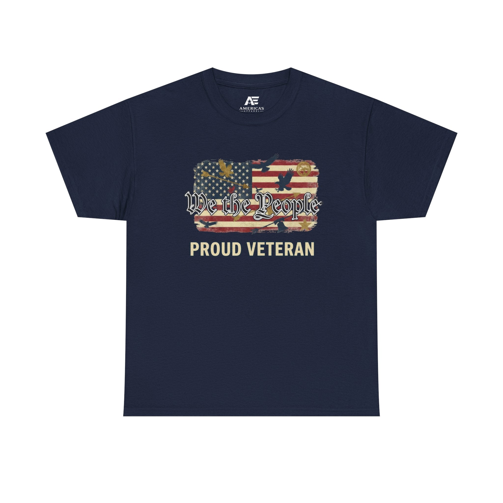 We The People Veterans Edition Patriotic T-Shirt – Style 2