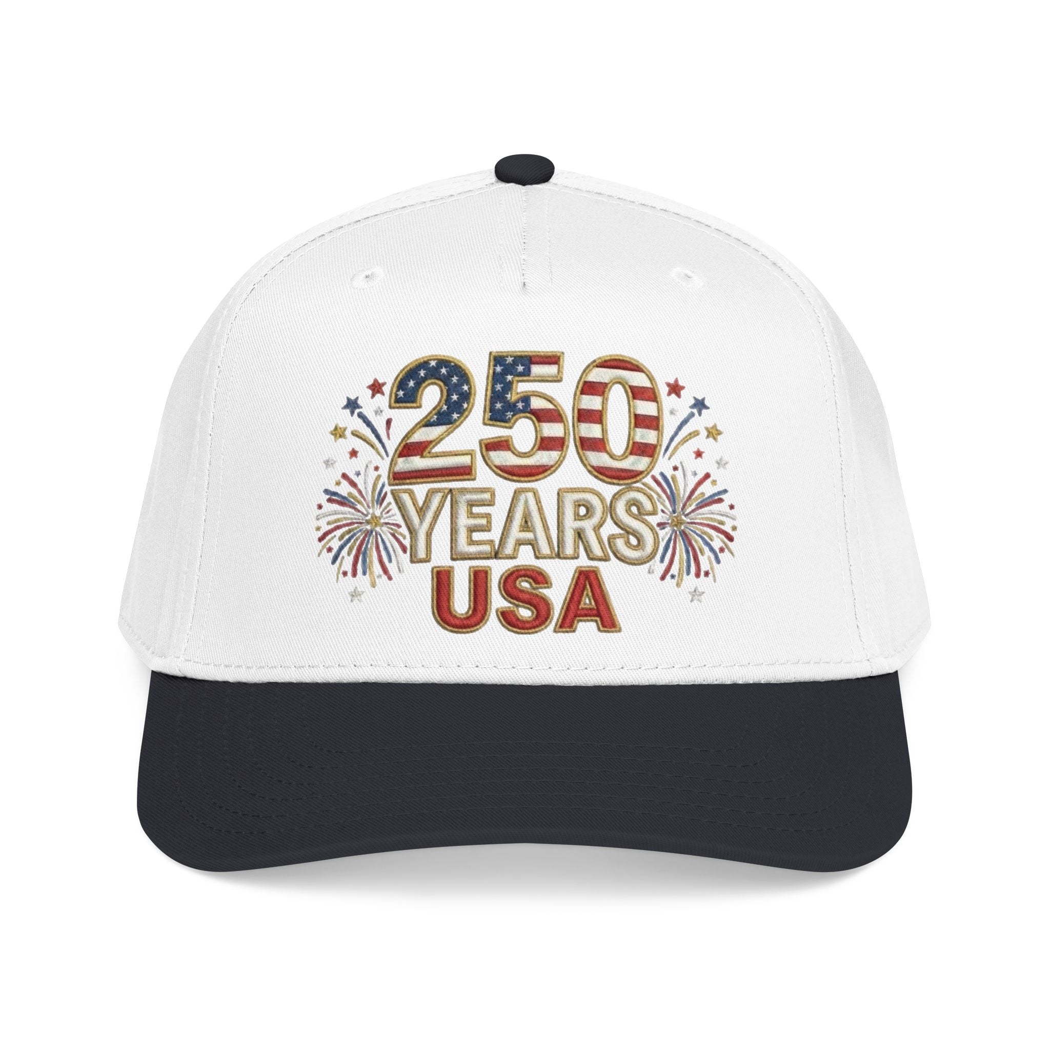 "250 YEARS" Patriotic Baseball Cap – America 250 Snapback Hat