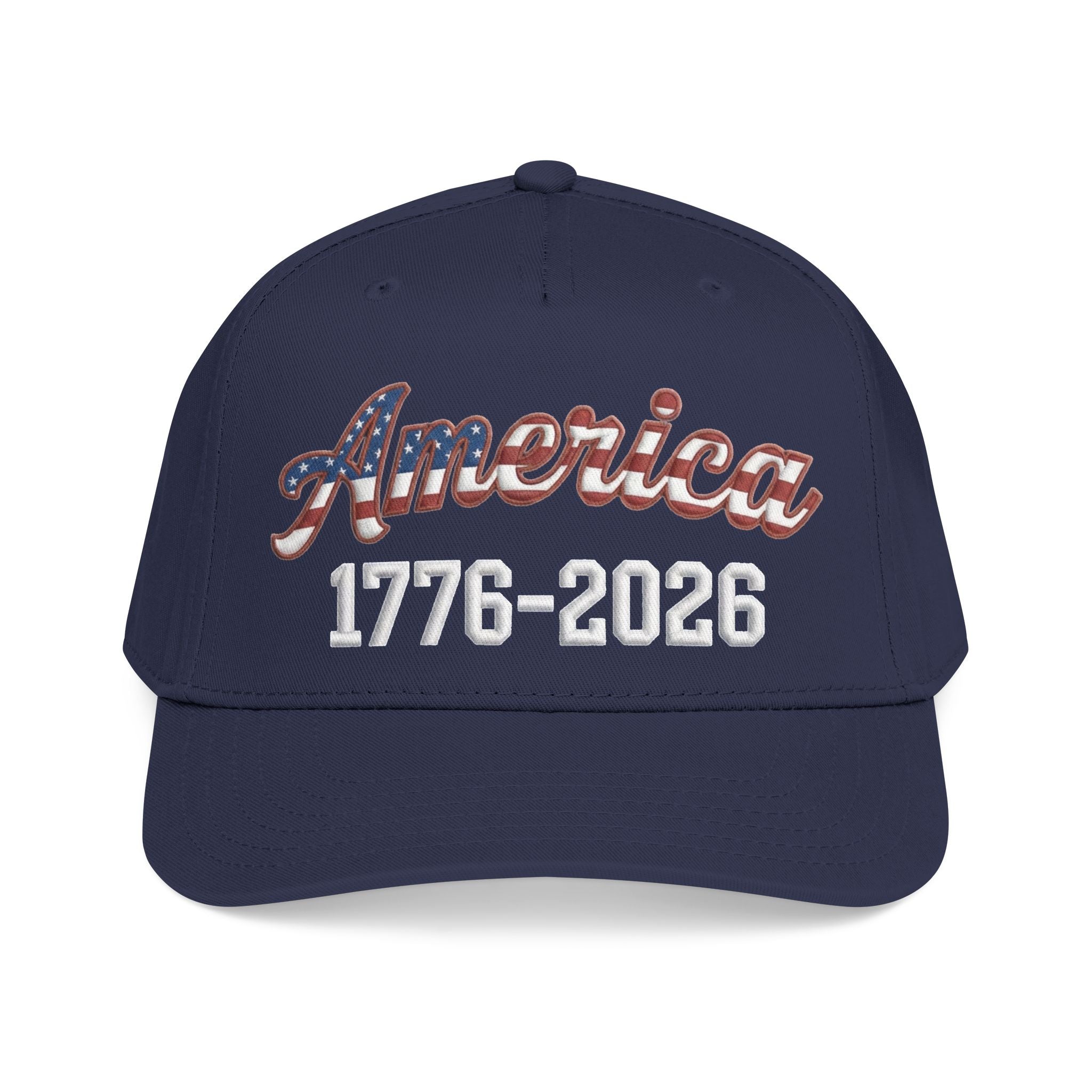 "America 1776–2026" Patriotic Baseball Cap – American Heritage Snapback Hat