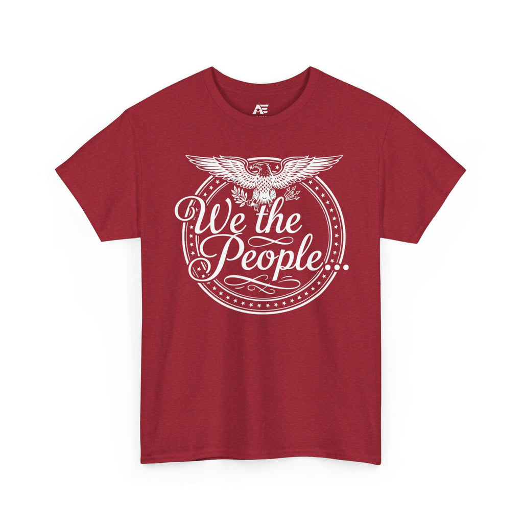 We The People Patriotic Seal T-Shirt – Unisex Heavy Cotton Tee