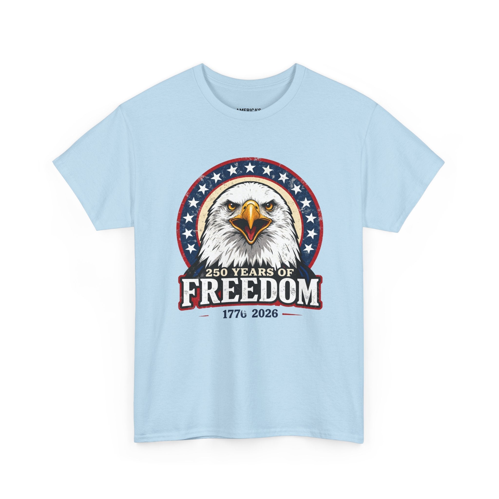 Freedom Eagle T-Shirt — Patriotic Bald Eagle Tee Printify